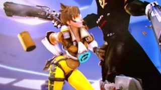 Horny Tracer gets her tight pussy drilled well by big dicks