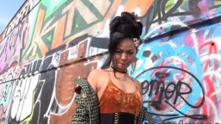 Asian babe swallows jizz Porn Videos